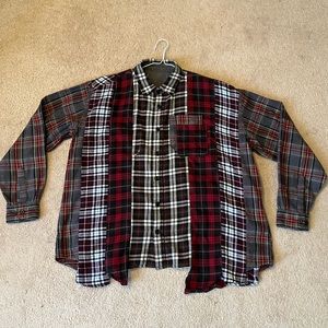 Oversized Men’s and Women’s custom flannel